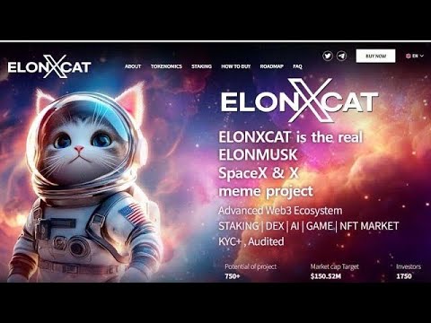 Elon X Cat Review || The Real Meme Coin 🚀
