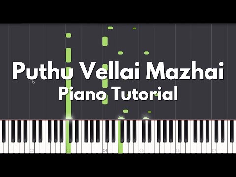 Puthu Vellai Mazhai - Piano Tutorial by Rejo Abraham Mathew | Roja | AR Rahman
