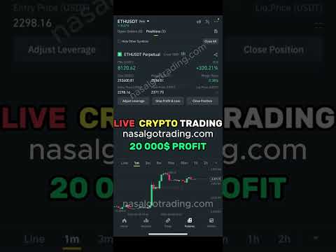 Made $20K profit trading ETH with NASAlgo Trading Toolkit in 2025 #buysellsignals #buysellindicator