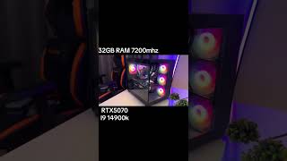 #newpcsetup #gaming #rtx5070 #i914900k #pcgaming