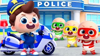 Wee-woo, Policeman is Coming | Neo Opens His Own Police 2 | Nursery Rhymes & Kids Songs | BabyBus