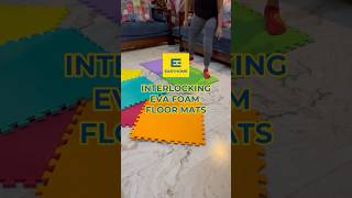 Interlocking Mats for workout! 🏋️ #easyhome #easyliving #gymmat #homesolutions
