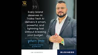Affordable AI Websites in India | Troika Tech AI Builds Lightning Fast Websites for 2025