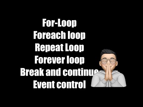 Explain For-Loop | Foreach | Repeat | Forever | Break | continue | Event control | System Verilog ?