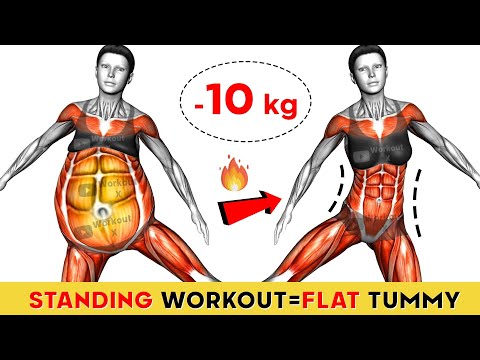 Say Goodbye to Hanging Belly Fast - Ultimate 30 Min Standing Workout That Actually Works