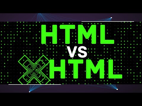 Part 20: HTML Vs XHTML | Complete HTML Course