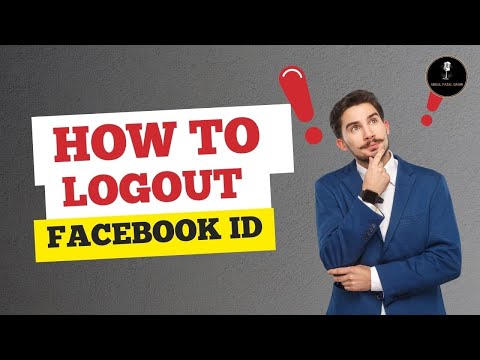 How to logout Facebook facebook ki ID band kesay karain