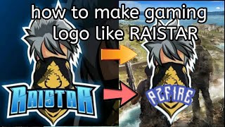 How to make logo like RAISTAR|| FREE FIRE