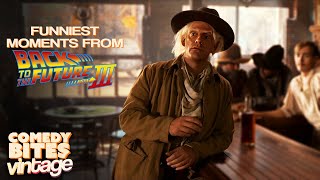 Funniest Moments From Back To The Future 3 (1990) | Comedy Bites Vintage