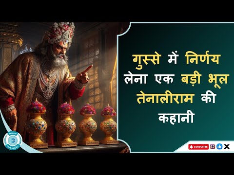 Making decisions in anger is a big mistake | गुस्से में निर्णय लेना एक बड़ी भूल | तेनालीराम की कहानी