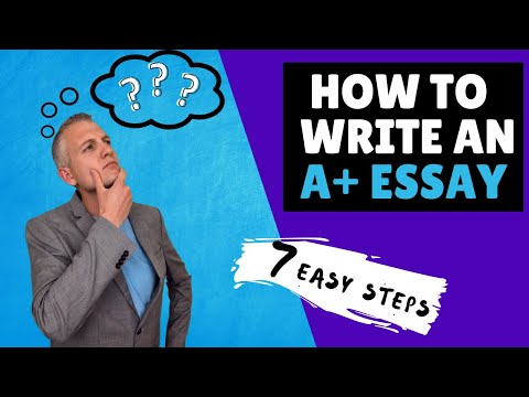 7 SHOCKINGLY Easy Steps to Writing, Planning & Brainstorming Your Essay