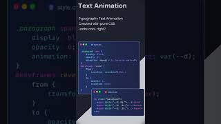 🚀 HTML CSS Animation That Looks PRO #webdevelopment