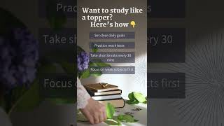 How Toppers Study Before Exams 📚🔥 | Bright Mind Academy