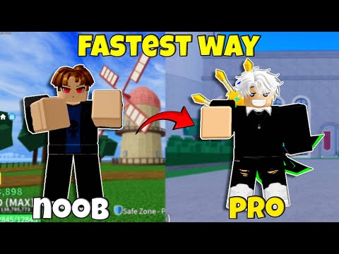 [UPDATED] The Best Method to LEVEL UP Faster in First Sea | Blox Fruits