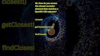"DOM Traversal Masterclass: Test Your Skills with 50 MCQs!" #software #hcl #DOM #javascript #html 38
