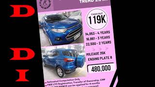 SECONDHAND CARS WITH PRICE DECEMBER 13