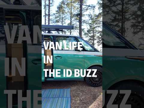 Van tour for ID Buzz Full Camper #vanlife #vantour #electricvehicle #electricvan #vanlifetour #van