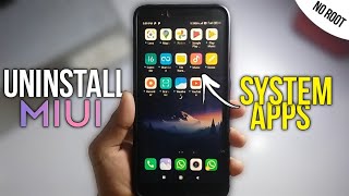 Uninstall MIUI BLOATWARE Apps: A Step-by-Step Guide