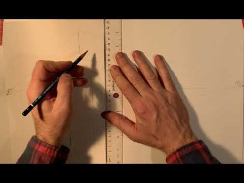 How to draw Two Point Perspective drawing day 2
