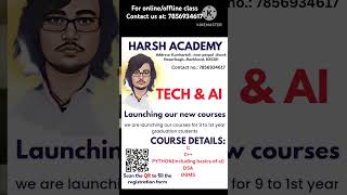 enroll our course | python | c++ | programming | basics of ai | #programmingclass #corepython