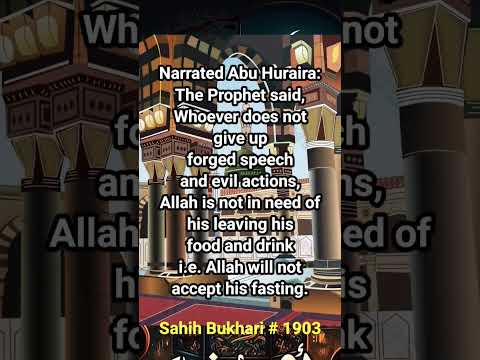 Hadith About Fasting 😍❤️💯