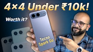 Tecno Spark Go Review | Best Network And AI Phone Under ₹10,000? #technology #tecno #review
