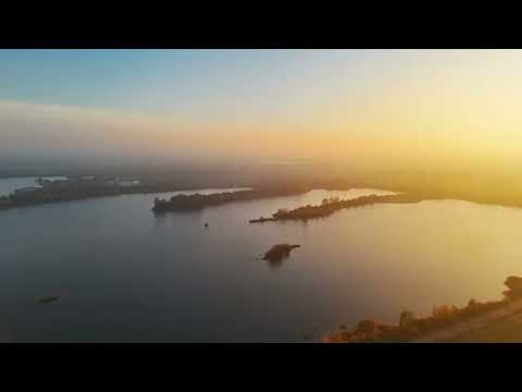 Somewhere near Budapest. Early morning flight Dji Air 3