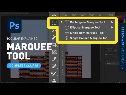 Rectangular & Elliptical Marquee Tool - Toolbar Explained & Demonstrated [Photoshop for Beginners]