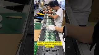 Wave Soldering Process in PCB Assembly Production