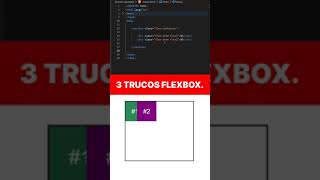 3 TRICKS You Should KNOW Flexbox CSS.