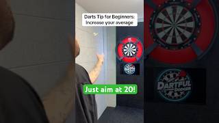 Darts Tip for Beginners: increase your average 🎯#darts #dartfuldodger #dartscommunity