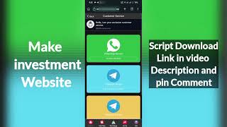 Auto Mining Investment Website Script Download
