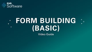 Form Building Basic