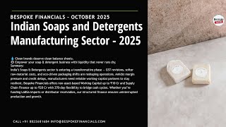 India's Soap & Detergent Industry A Clean Comeback! 4K