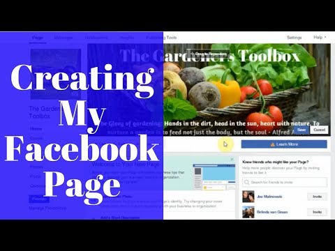 Creating a Facebook Page - The Gardeners Toolbox