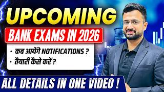 Bank Exams Notifications 2026  | SBI PO & Clerk, IBPS PO & Clerk, RRB PO & Clerk | Bank Exams Prep.