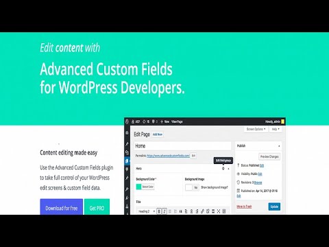 How to Advanced Custom Fields in WordPress | Tutorial 48 | WordPress Tutorial