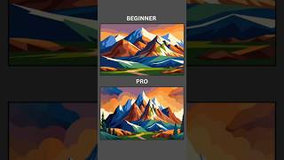 Adobe Illustrator 2025 -Vector illustration scaling tips with PRO #photoshopartstudio #adobe #shorts