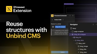 Unbind CMS in Webflow 👉 Reuse any Collection List instantly!