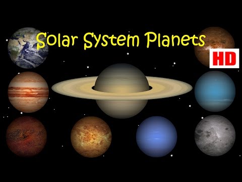 Solar System & Planets for Kids to Learn | Kids Learning Videos | Let's Learn Solar System Planets