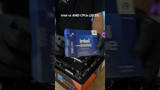 Intel vs AMD CPUs 🤔 2025 🎮 Which would you choose? Gaming CPUs ❄️ #pcgaming #cpu #intelvsamd