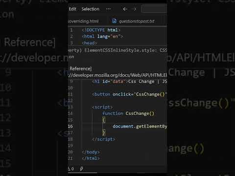 How to Change CSS with JavaScript - Easy Guide for Beginners #codewithvyas