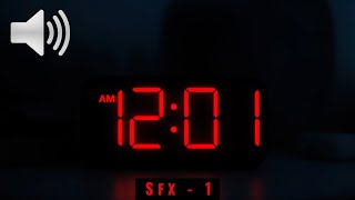 Digital Clock Alarm Sound Effect 1