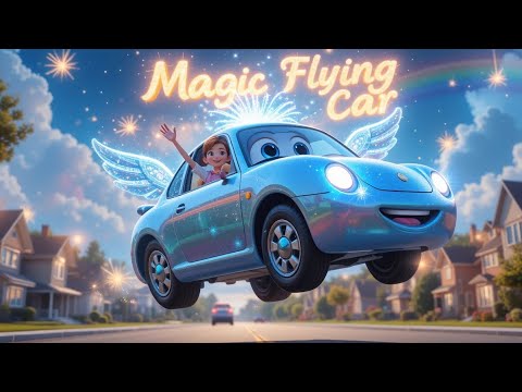 Magic Flying Car 🚙✨। Kidsic TV - Nursery Rhymes & Kids song 