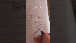 basic algebra #maths #maths videos #reels