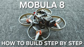 MOBULA 8 DJI O4 How to Build TINYWHOOP step by step CINEWHOOP FLYWOO WIDE ANGLE LENS MODE FPV DRONE