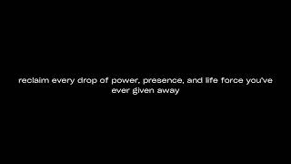 ULTIMATE & EXTREME ENERGY RECLAMATION (SUBLIMINAL)