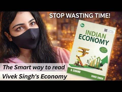 Economy Strategy for UPSC Prelims Vivek Singh book