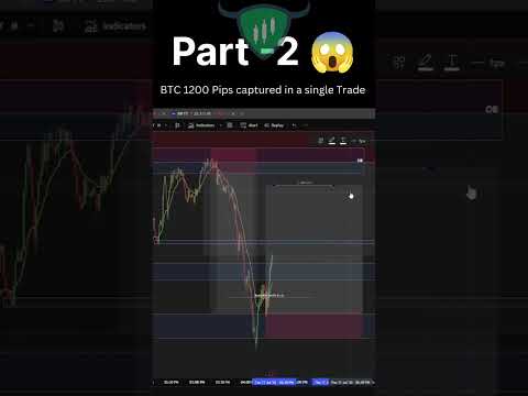 #btcusd Captured 1200 Pips in a single Trade #smartmoneyconcepts #The TraderDHAM