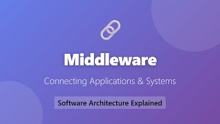 What is Middleware? Software Connecting Applications Explained